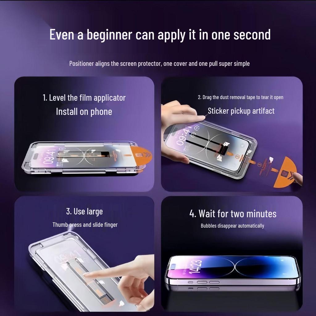 Prywatność i Ochronne Szkło Hartowane dla Apple iPhone'ów: 12, 13, 14 Pro, 15, 16 Pro Max, 17/XR - Pełne pokrycie ekranu