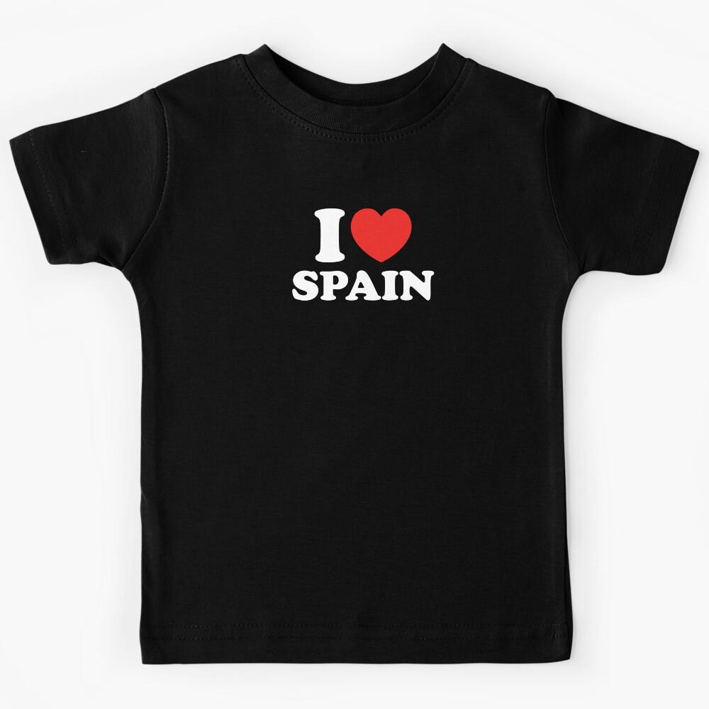 I Love Spain Kids T-Shirt 100