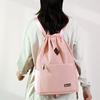 Lightweight Waterproof Women's Drawstring Backpack: Foldable Storage & Sports Travel Bag