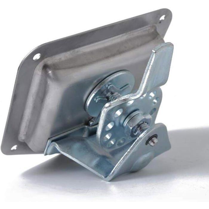 T Forme Acier Inoxydable Remorque RV Voyage Serrure Anti-vol Boîte À Outils Poignée Serrure de Porte pour Caravane Camion Camp Car