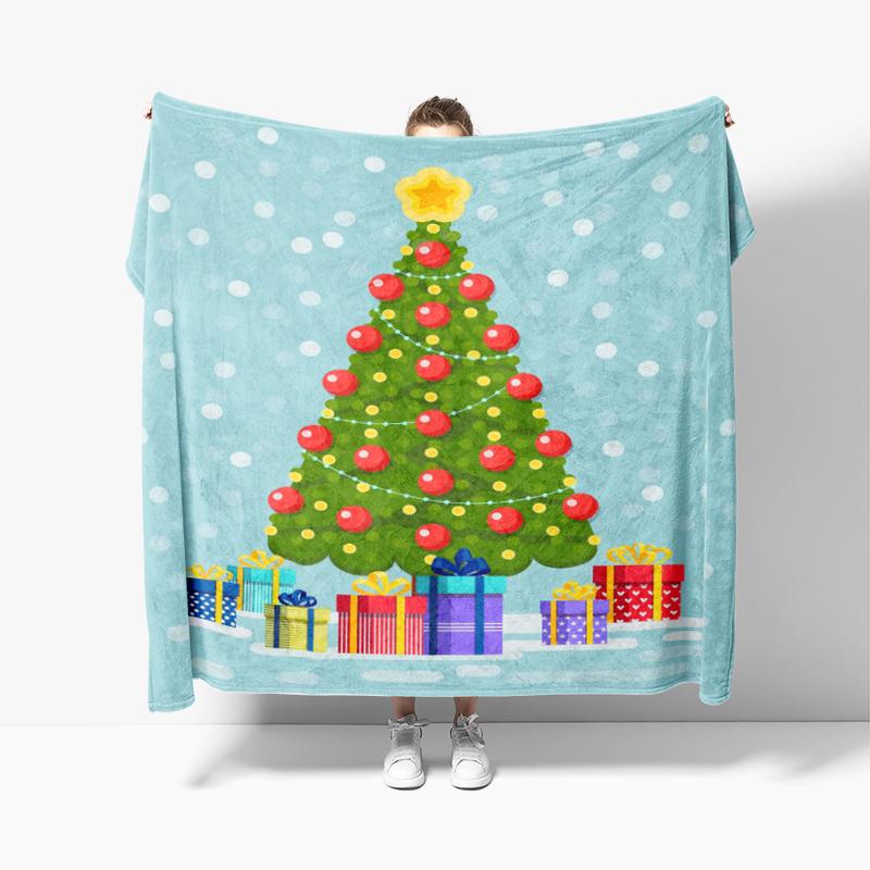 Wohndekoration Plüsch Überwurf Sofadecke Tagesdecke Bett flauschig weiche Decken Dekor Plaid Modern Halloween Frohe Weihnachten Winter