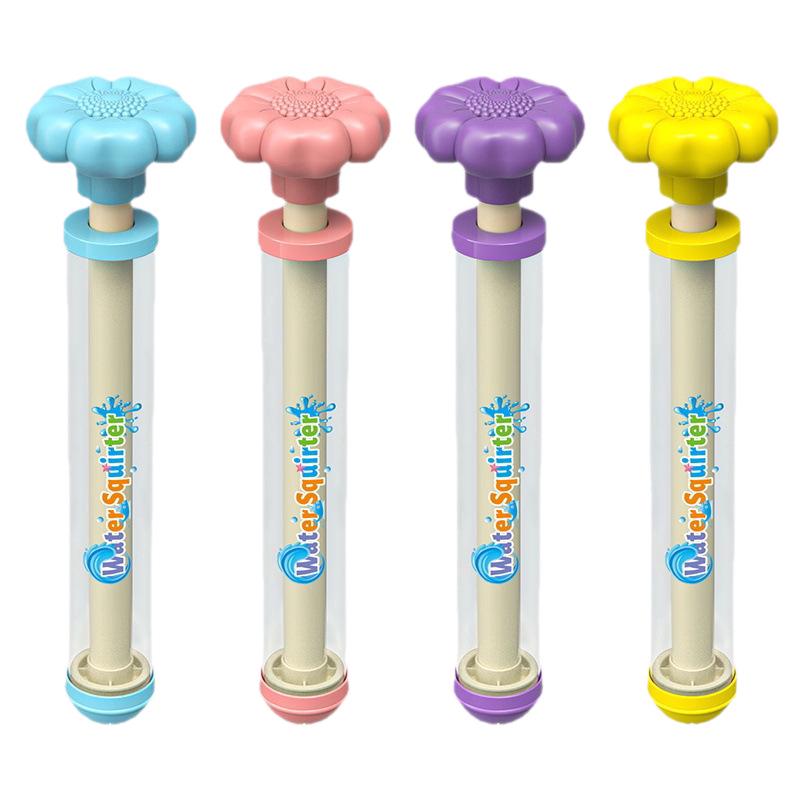 High-Pressure Rotating Fireworks Water Gun: Long-Range Summer Beach Toy
