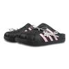 Adidas ADILETTE CLOGS Abrasion Resistant Closed Toe Slippers Unisex Black Pink GZ5886(Team1311-)