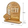 Ramadan Calendar Eid Mubarak for Holiday Islam Party Decoration