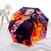 1PC Demon Slayer: Kimetsu no Yaiba Automatic Folding Umbrella, Sturdy And Durable Automatic Folding Umbrella with 8 Ribs,  a0911025