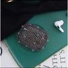 Diamond Studded Earphone Case, Water Diamond Earphone Case with Diamond Earphone Protective Cover, Apple Airpods Diamond Sticker Protective Case