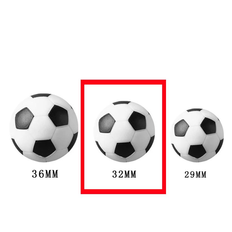 10Pcs round Soccer Balls for Foosball Table Football Indoor Board Game Sport Gifts Fussball Soccerball Babyfoot Game Parts 260319