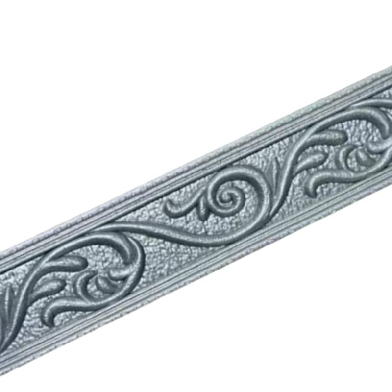 1PC 2.3m/90.55in Kick Wall Sticker 3D Self Adhesive Decorative Trim Molding for Walls Door Frames Smooth Surfaces Backgrounds