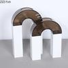 Creative Geometric Arch Shape Vase Desk Decoration Artificial Flower Decorative Flower Arrangement Vases Room Aesthetic Decor