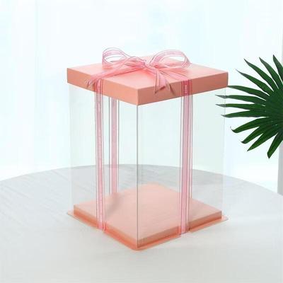 Transparent Plastic Cake Box