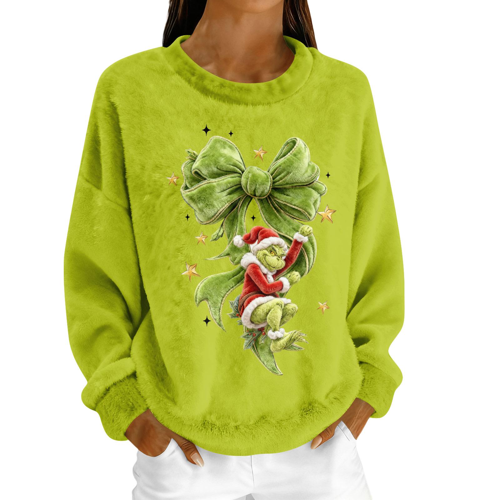 

Women s Fleece Hoodie Long-Sleeve Round Neck Casual Comfortable Loose-Fit Lightweight Women s Hoodie M винний
