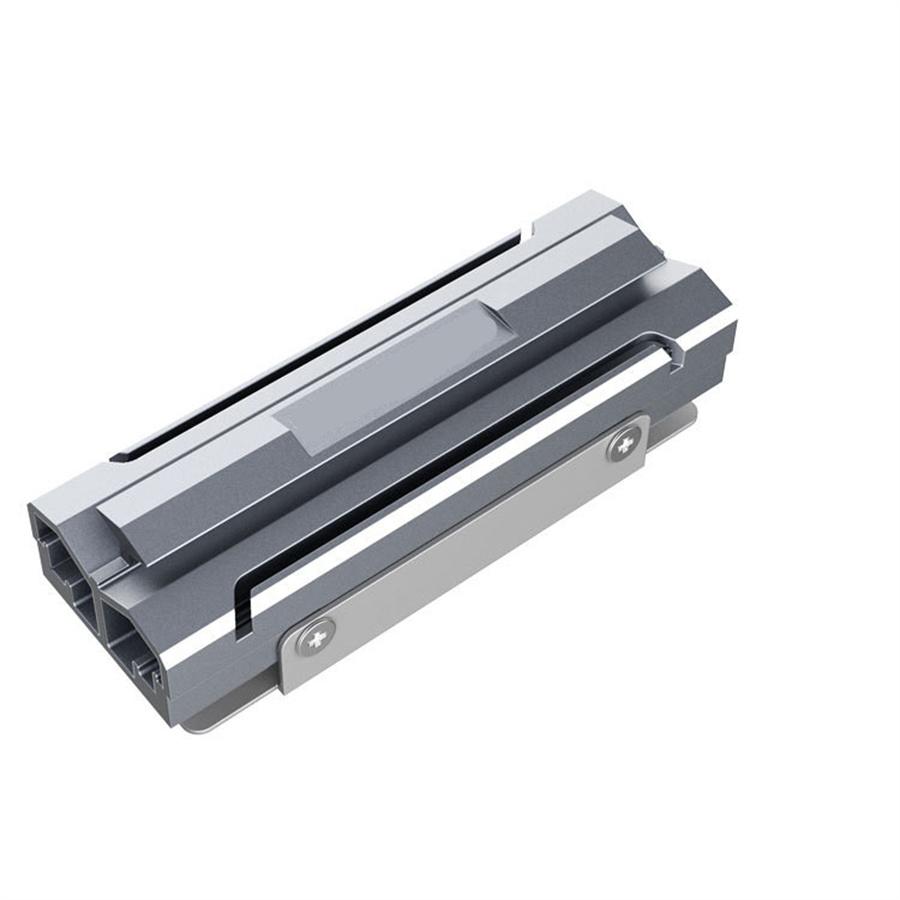 M.2 2280 NVMe SSD Cooling Heat Sink Pad Aluminum Solid State Drive Radiator Pad