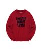 KIRSH Cherry Holiday Wording Knit [Red]