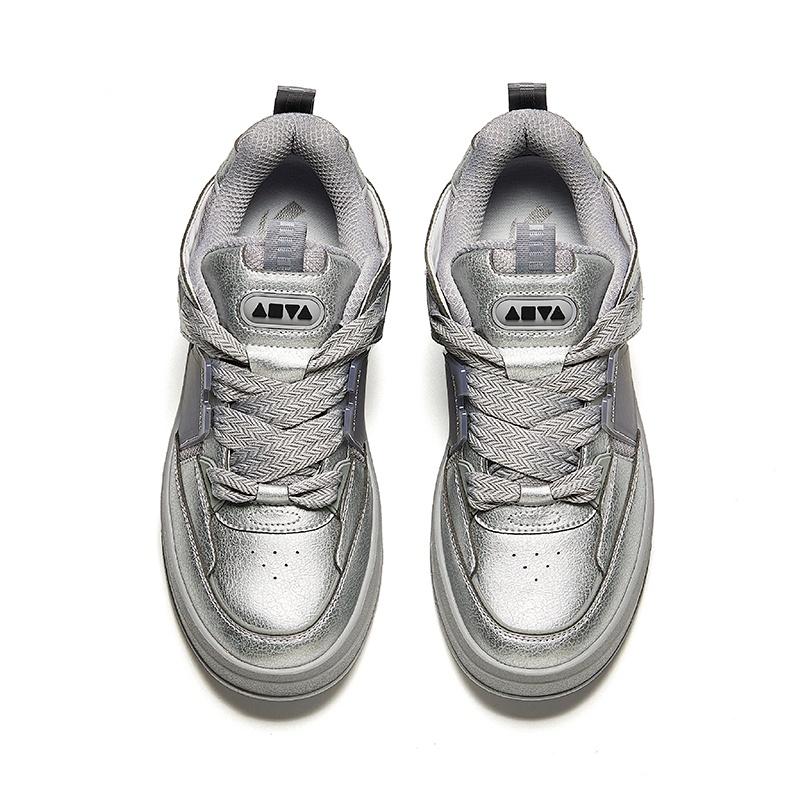 Anta Jie You PRO Abrasion Resistant Low top Skateboard Shoes Men's Pigeon Gray 912438015-2