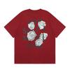2023 summer new ASSC letter snake print new foreign trade short sleeve wholesale youth fashion T-shirt