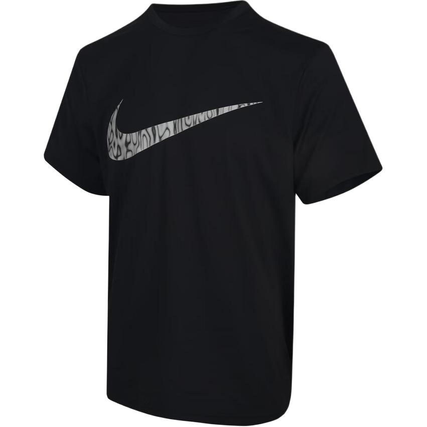 Nike T Shirts Men s Black Crew Neck Moderate L