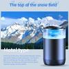 Smart Car Aroma Diffuser Cloud Mist With Sound RGB Light Auto Air Freshener Rechargeable Removing Odors Car Accessories