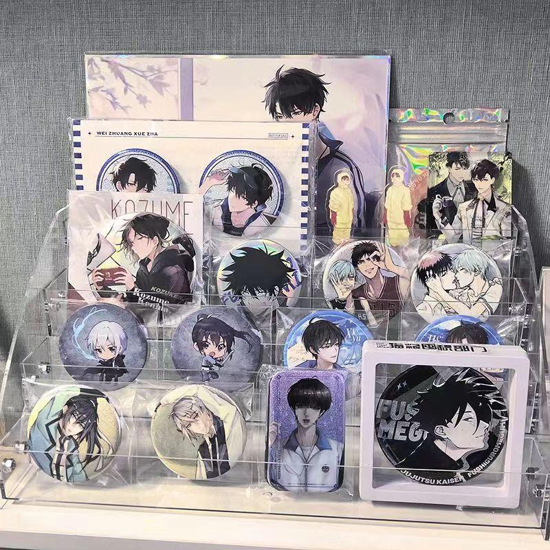 Multi-layer Acrylic Perfume & Doll Display Shelf Box