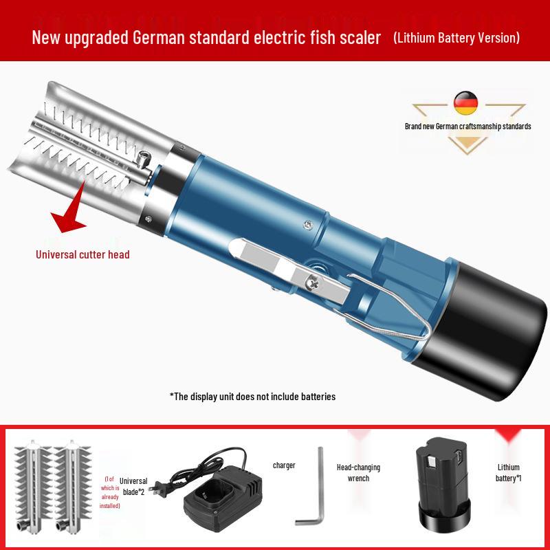 Aijiu Electric Automatic Fish Scaler and Scraper Tool