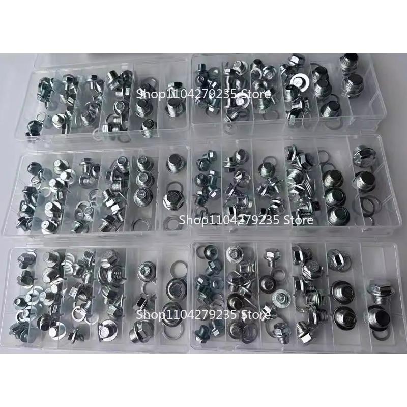 Suitable for Oil Pan Drain Screw Gasket Combination Gasket Repair Box Set