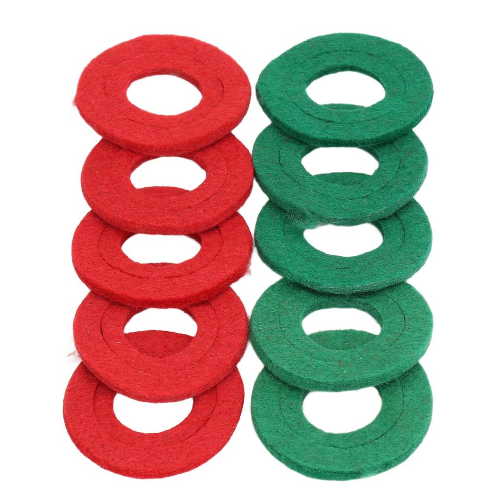 10 SZT. Podkładki włókninowe Ochraniacze na zaciski akumulatora Uszczelki chroniące przed wyciekami Czerwone i Zielone