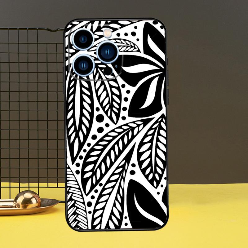 Maorský Polynéský Samojský Kmenový Kryt Pro iPhone 13 12 11 14 Pro Max XS Max XR X 6S 7 8 Plus SE 2020 Zadní Kryt Pouzdro na Telefon
