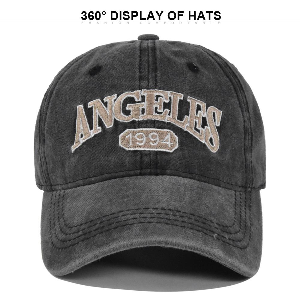 2025 New Cotton Baseball Cap for Men Women Fashion Letter Embroidery Hat Soft Top Casual Retro Snapback Hats Unisex Casquette