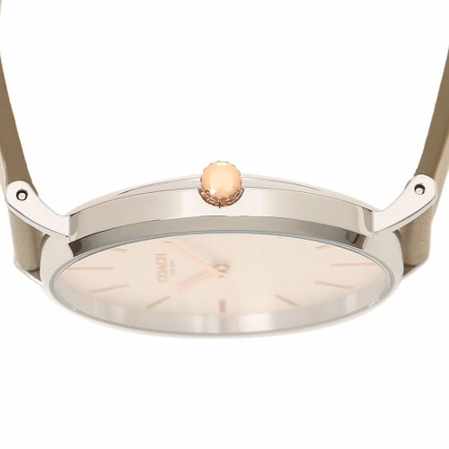 Coach Women's Watch 14503119 Gray Beige Silver