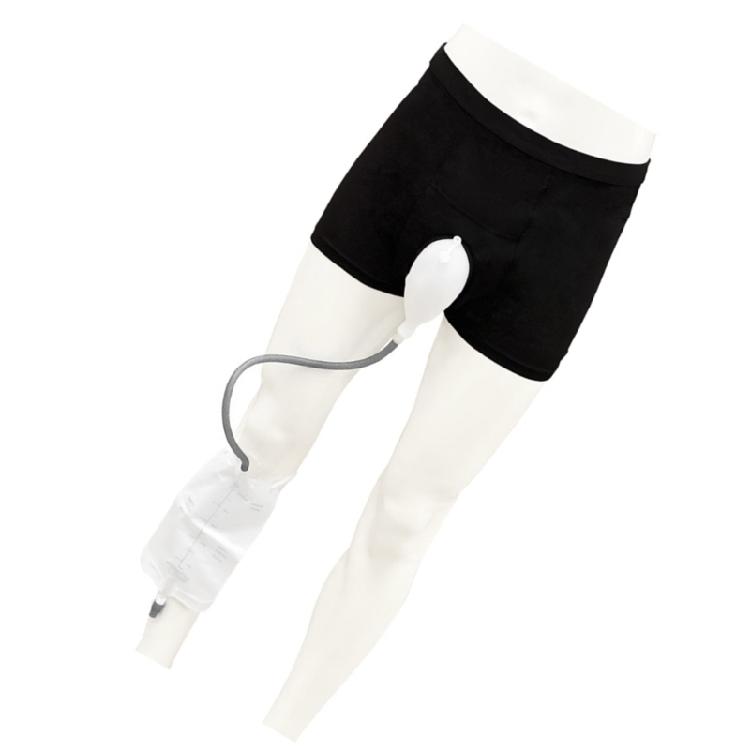 Ganztägiger Komfort Herren-Inkontinenzslips mit tragbarem Urinal und auslaufsicherem Design Silikon zur Unterstützung älterer Menschen