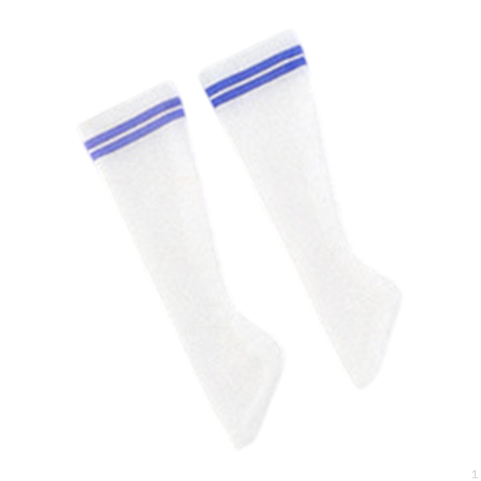 

1/6 масштаб телячьи носки повседневные чулки для косплея стильные куклы нарядные аксессуары для 12 дюймов синий