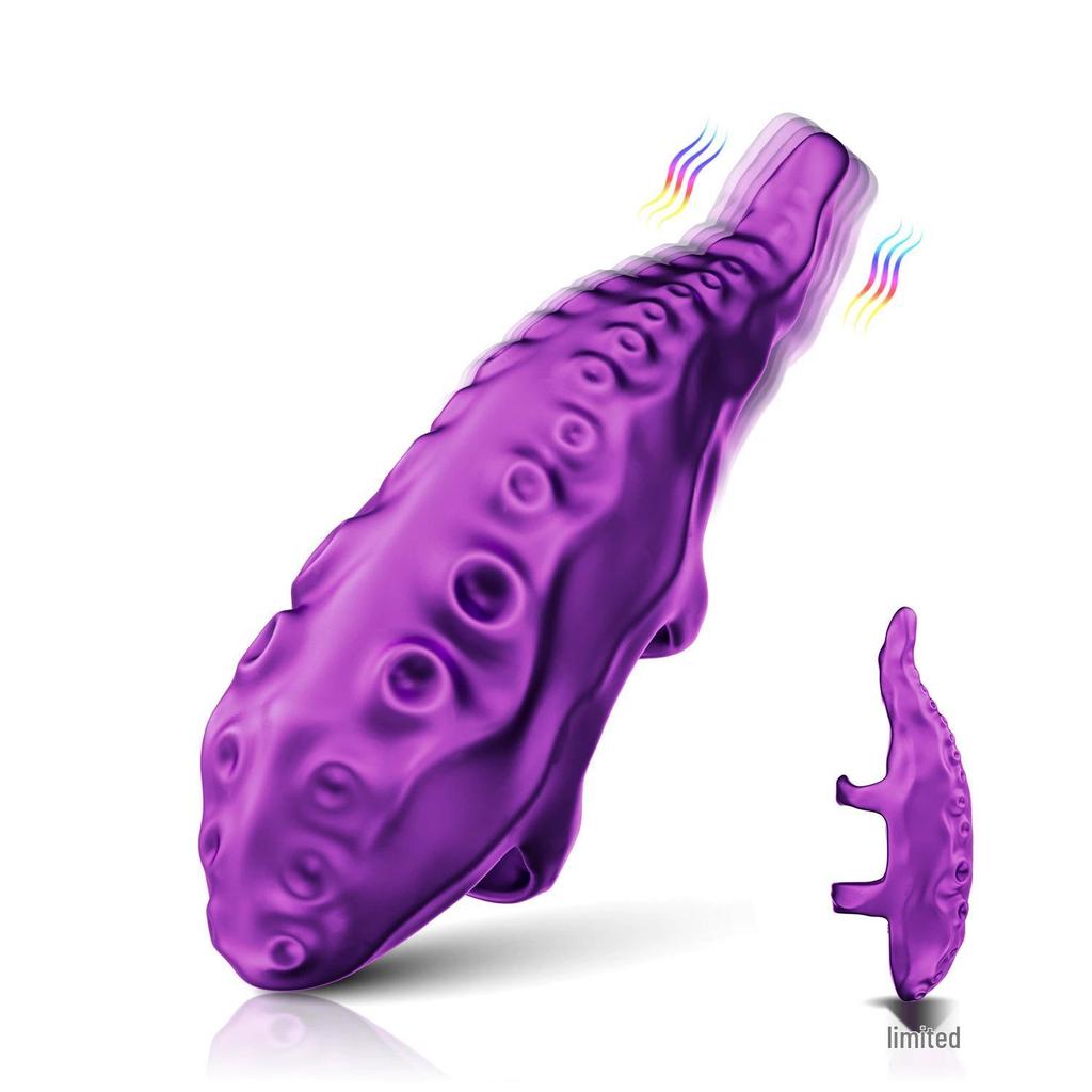Octopus Double Vibration Rotating G-Spot Vibrator for Female Stimulation