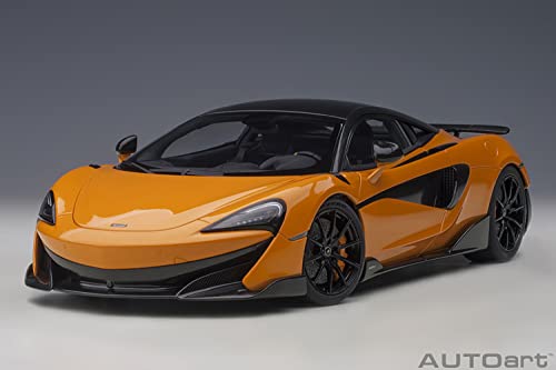 AUTOart 1/18 Scale McLaren 600LT Orange/Carbon Roof Finished Product 76084