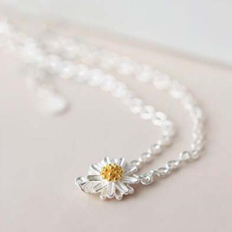 Korean Daisy & Sunflower Charm Bracelet