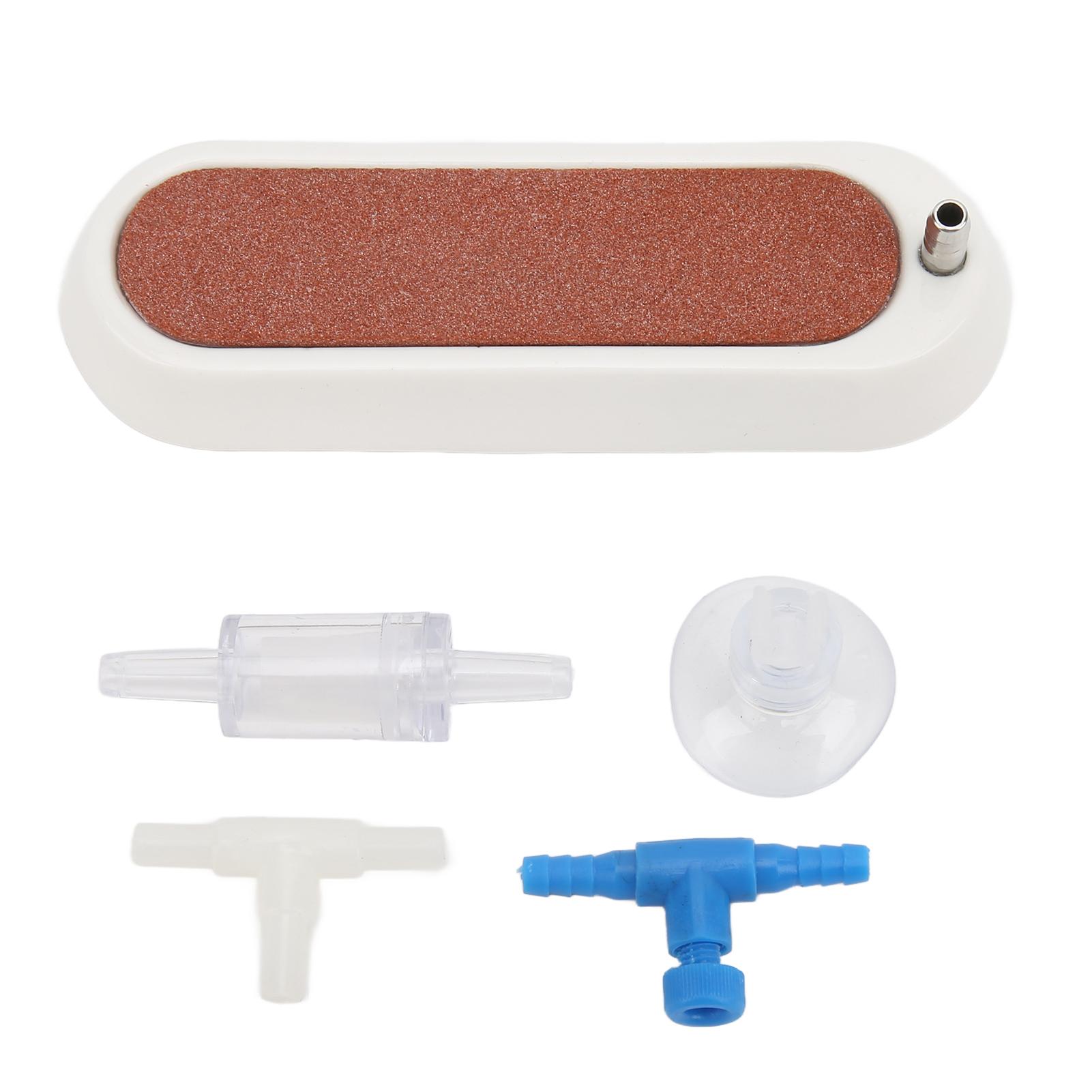 

Аквариумный аэратор Аквариумный аэрационный диск Пузырьковый диффузор с аксессуарами для воздушного насосаS Черный S белый