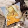 Fernando Mona Lisa Fat Character Art Pillow Case Fashion Square Pillowcase Bedroom Sofa Room Ins Decoration Leisure