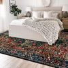 Persian Retro Carpet for Living Room Decoration Home Bedroom Bedside Non-slip Large Rugs Study Balcony Easy Clean Washable Mats