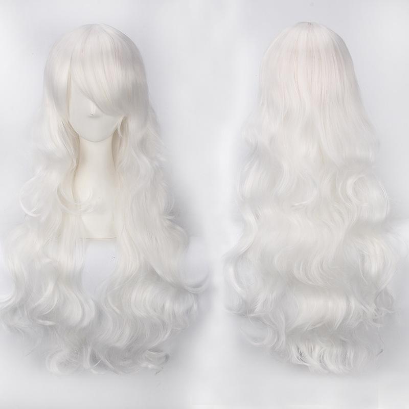 Soowee Krullang Synthetisch Haar Groene Pruik Haarpiece Roze Zwart Party Haar Cosplay Pruiken voor Vrouwen
