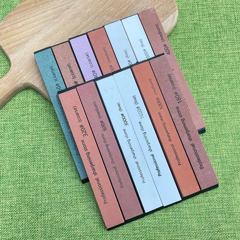 Knife Sharpener Stone 240-3000Grit Professional Whetstone Bars Grinder Replacement Polished Kitchen Sharpening Accessories