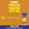 CRISTA Cremiger Paneer Makhani Gemischte Gewürzmischung | Nordindisch | Cremig | Ohne Zusatz von Farbstoffen | Gebrauchsfertig | Ohne Zwiebeln | Ohne Knoblauch | Vegan | 50 g