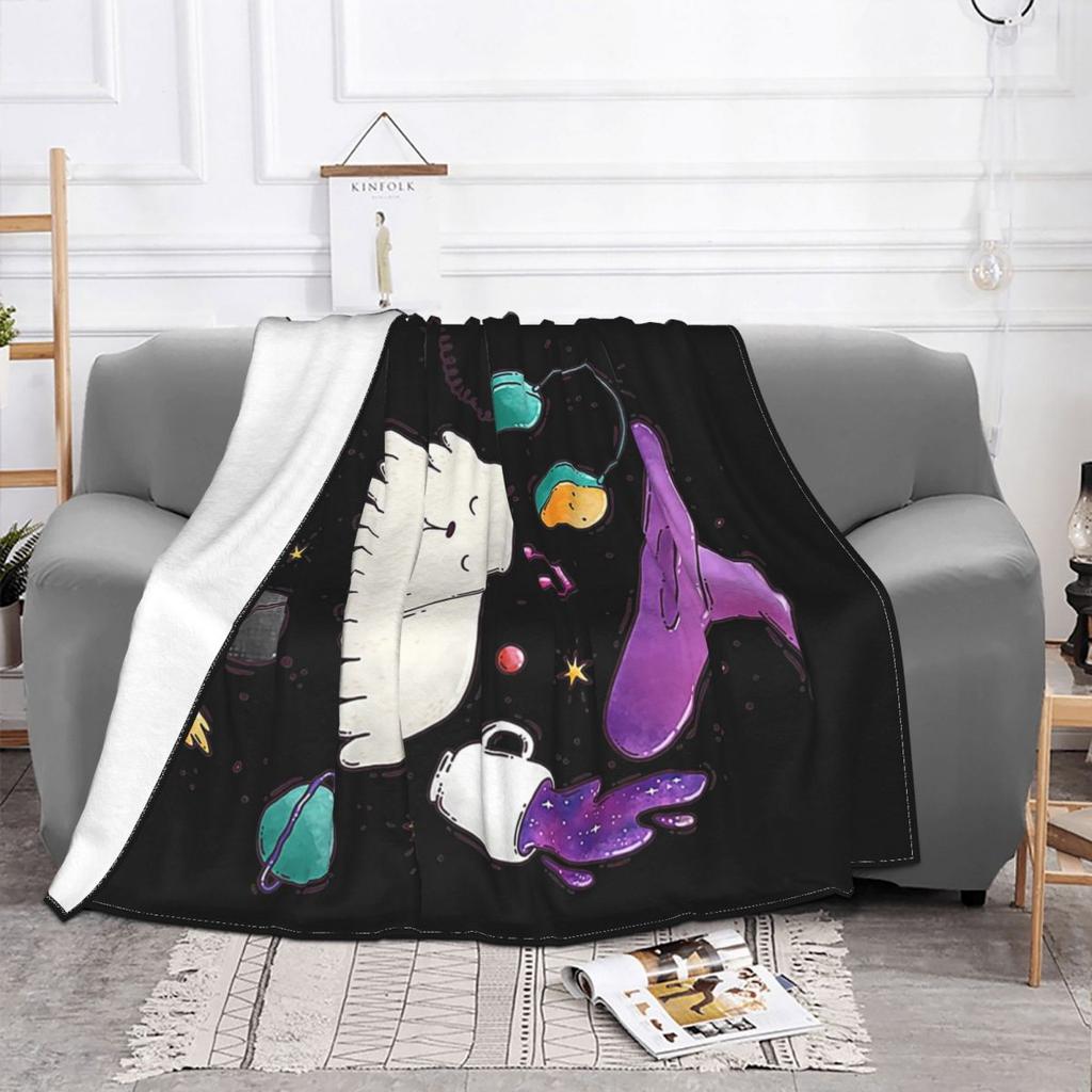 The Midnight Gospel Blankets Soft Warm Flannel Throw Blanket Bedding for Bed Living room Picnic Travel Home Couch
