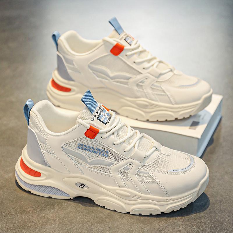 Sneakers Casual Men Shoes  Breathable Sport Walking Shoes Trend Fashion Soft Bottom Running Shoes Male Vulcanized Shoe Plus