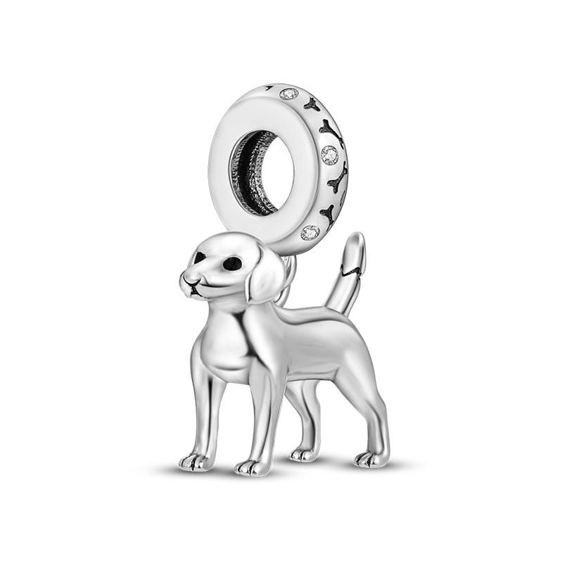 925 Silver Fashion Dinosaurs Cats Dog Lions Animal Charms Beads Fit Diy 925 Original Bracelet DIY Birthday Jewelry For Women
