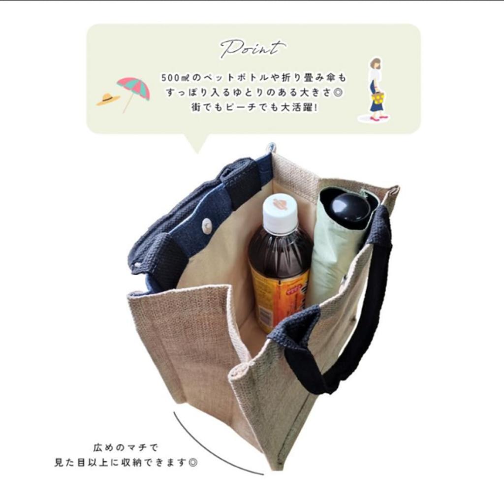 DIVA Rose Jute Bag for Women, Camellia Design, Stylish Linen Tote Bag, Basket Bag, Summer, Small, Lightweight Handbag, Camellia Jute Tote Bag (Light