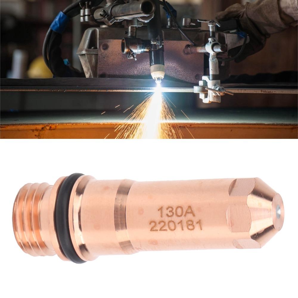 10Pcs Pack Plasma Torch Electrode Replacement Part Cutting Tip Nozzle For Workshop Use