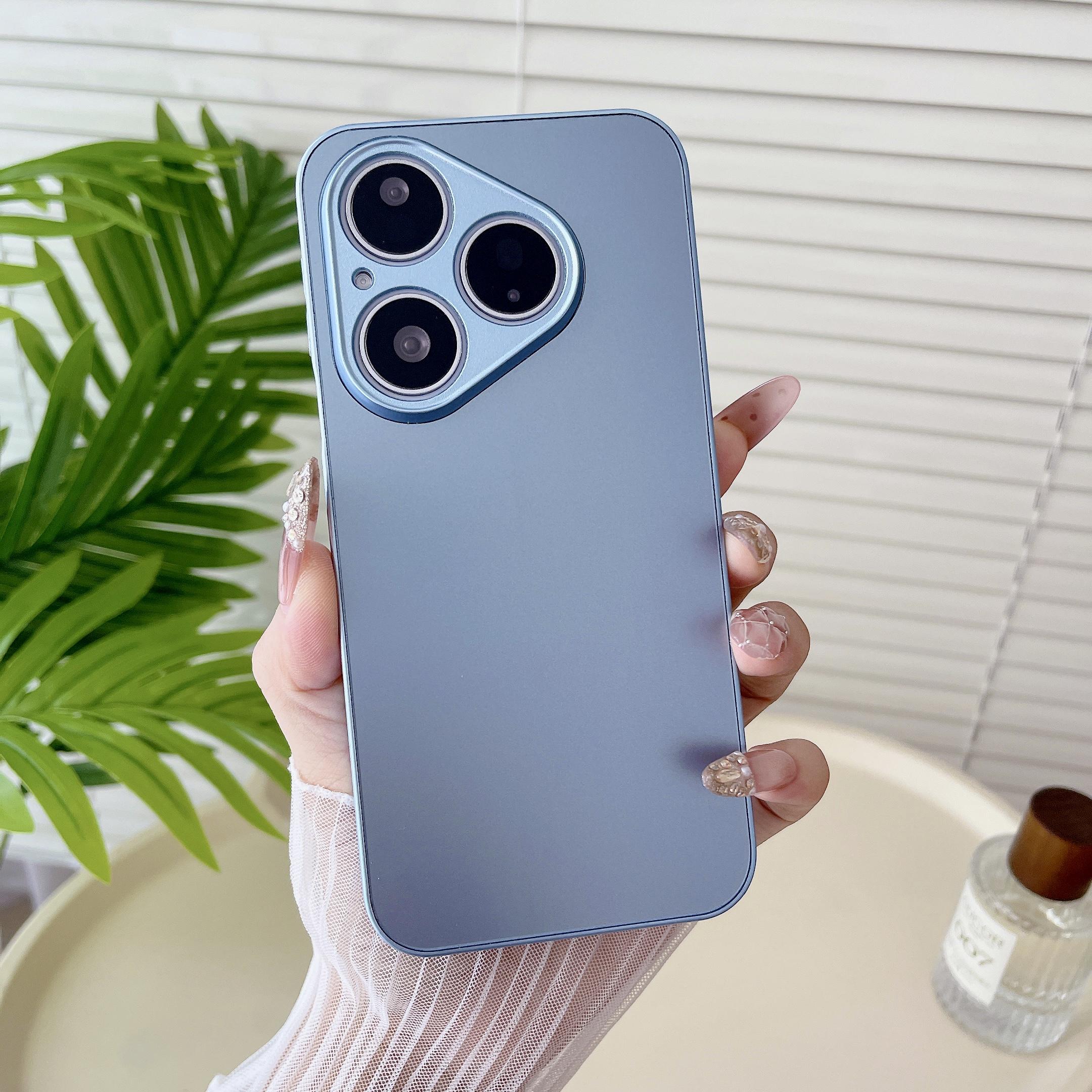 

Розкішний матовий протиударний чохол AG для Huawei Pura 80 Ultra 70 60 50 Mate 70 60 50 40 Nova 14 13 Ultra Pro Plus Huawei Pura 70 Pro синій