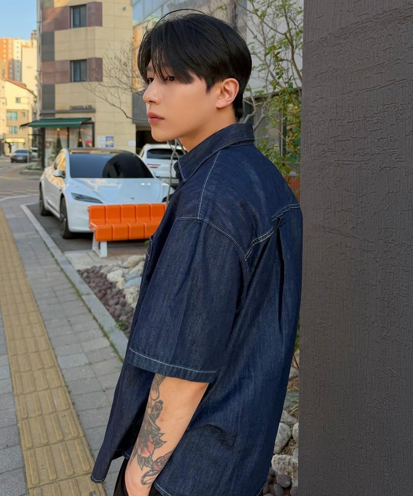 MINDBRIDGE Linen-Like Denim Oversized Daily Short Sleeve Shirt - 3 Colors