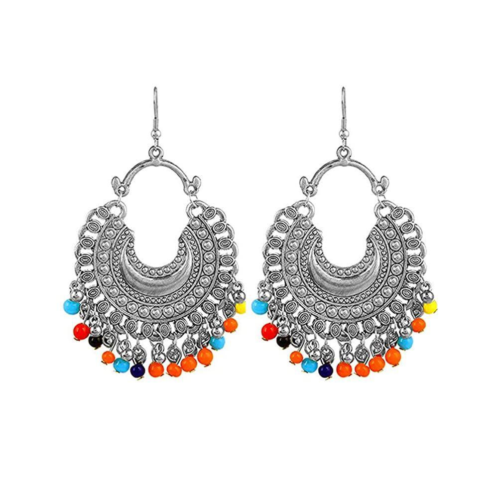 Earrings For Women Jewellery Earrings Combo Of Four Afghani Kashmiri Jhumka Earrings Ear Rings For Girls And Women
