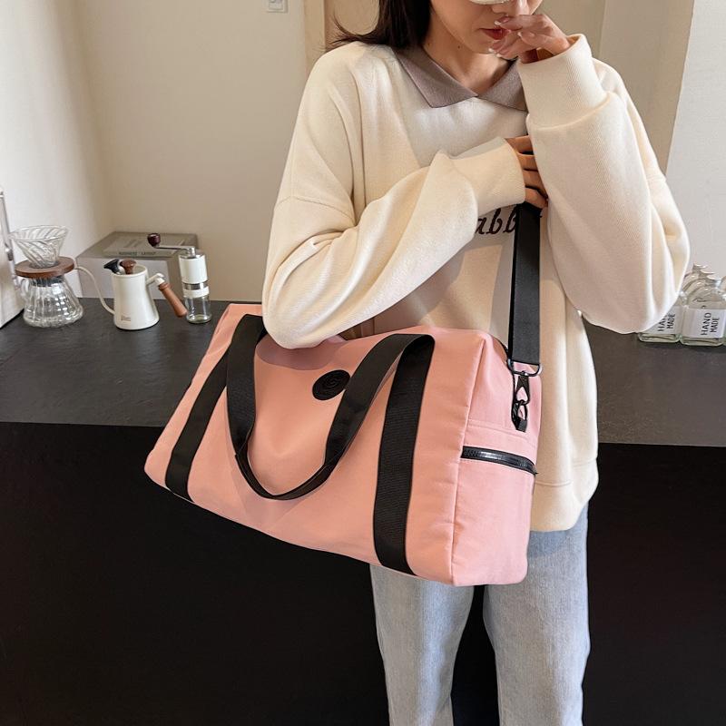 Travel bags Women's short-distance large-capacity duffel bags Fitness bags Men's fashion handbags Leisure commuter messenger storage