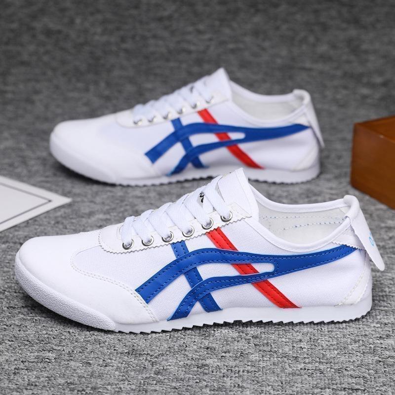 Boty Forrest Gump, bílé boty, trendy a všestranná korejská verze dámských bot, ležérní sportovní boty, módní plátěnky s plochou podrážkou, pánské s