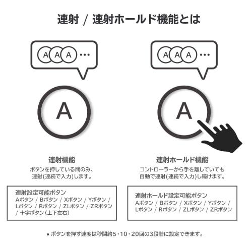 [Nintendo Licensed Product] Horipad TURBO for Nintendo Switch? / PC Lime Yellow [Equipped with continuous fire hold function]